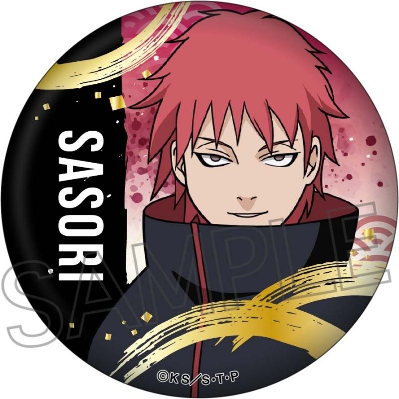 (PO) NARUTO -Shippuden- Gilding Can Badge Sasori Image_1