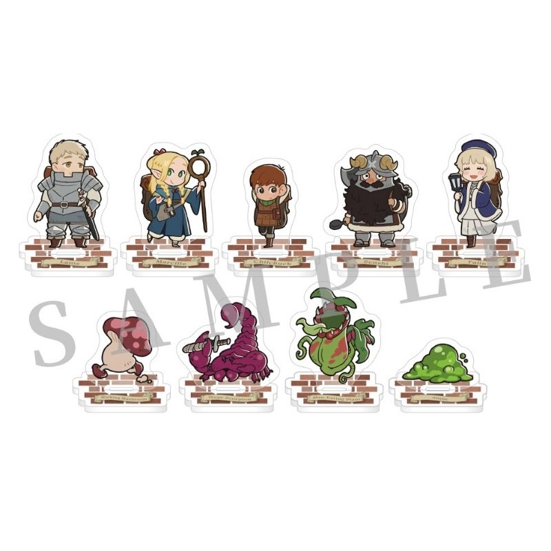 (PO) Delicious in Dungeon Acrylic Mascot Collection [BOX] Image_1