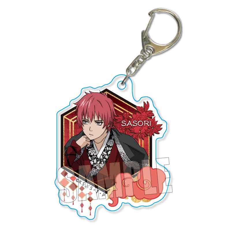 (PO) Acrylic Key Chain NARUTO -Shippuden- Sasori Throne Ver. Image_1