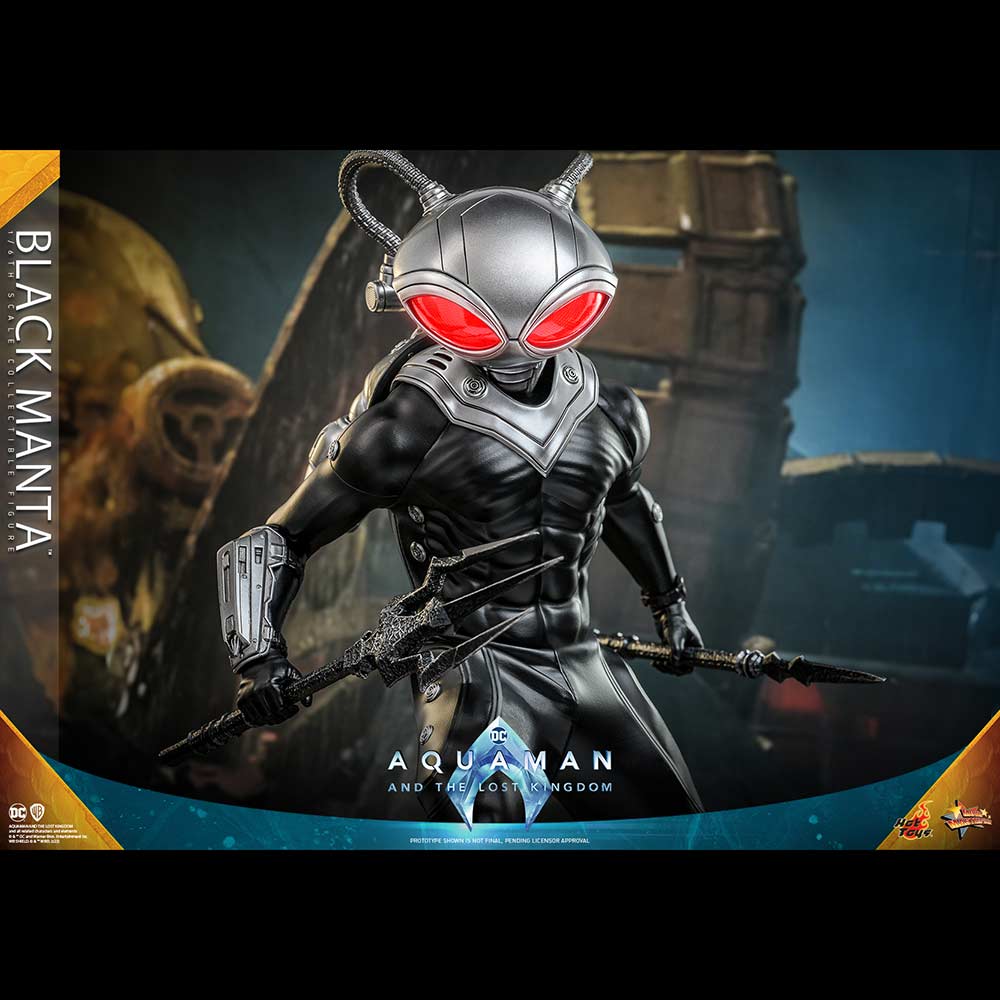 (PO) Movie Masterpiece Series MMS739 - Aquaman and the Lost Kingdom - Black Manta Image_6