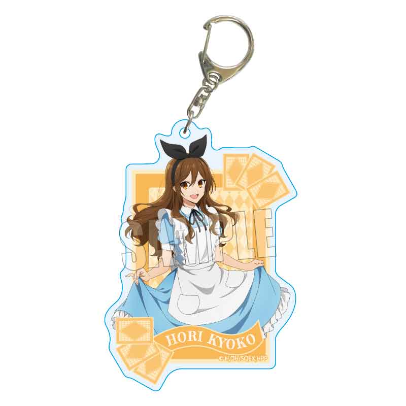 (PO) Choi Deka Acrylic Key Chain Horimiya: The Missing Pieces Hori Kyoko (Alice) Fairy Tale Ver. Image_1