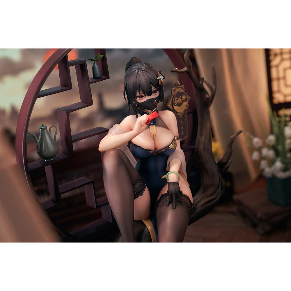 (PO) Xiami's Toy Show 1/7 Scale - Xiami Cheongsam Black & White ver. Set Image_16