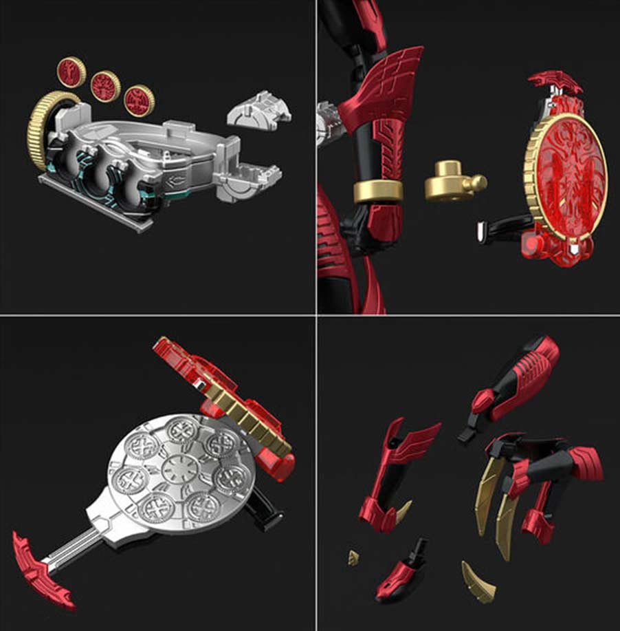(PO) Figure-rise Standard Kamen Rider OOO - Tajador Combo Image_8
