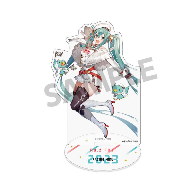 (PO) Racing Miku 2023 Acrylic Figure Rd.2 FUJI Ver. Image_1