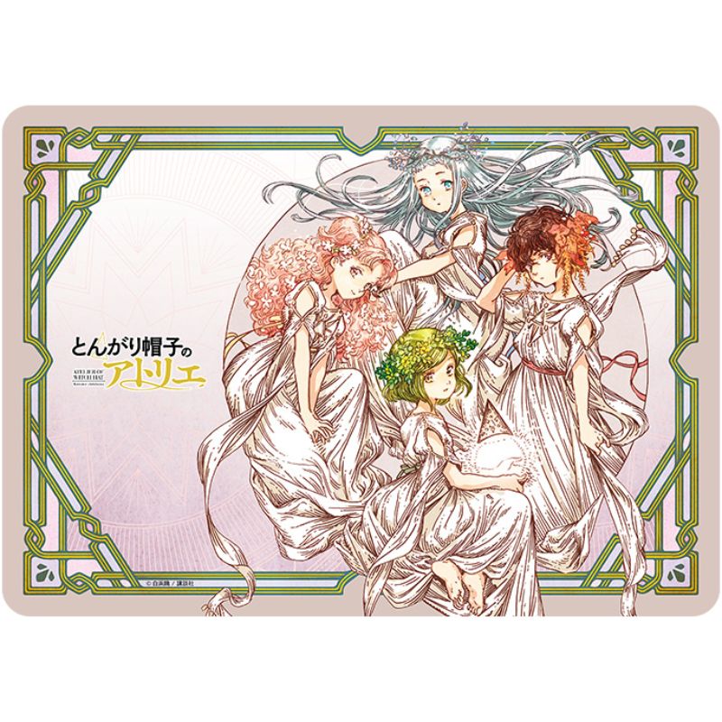 (PO) Character Rubber Mat Atelier of Witch Hat Coco & Agott & Tetia & Richeh Dress Ver. Image_1