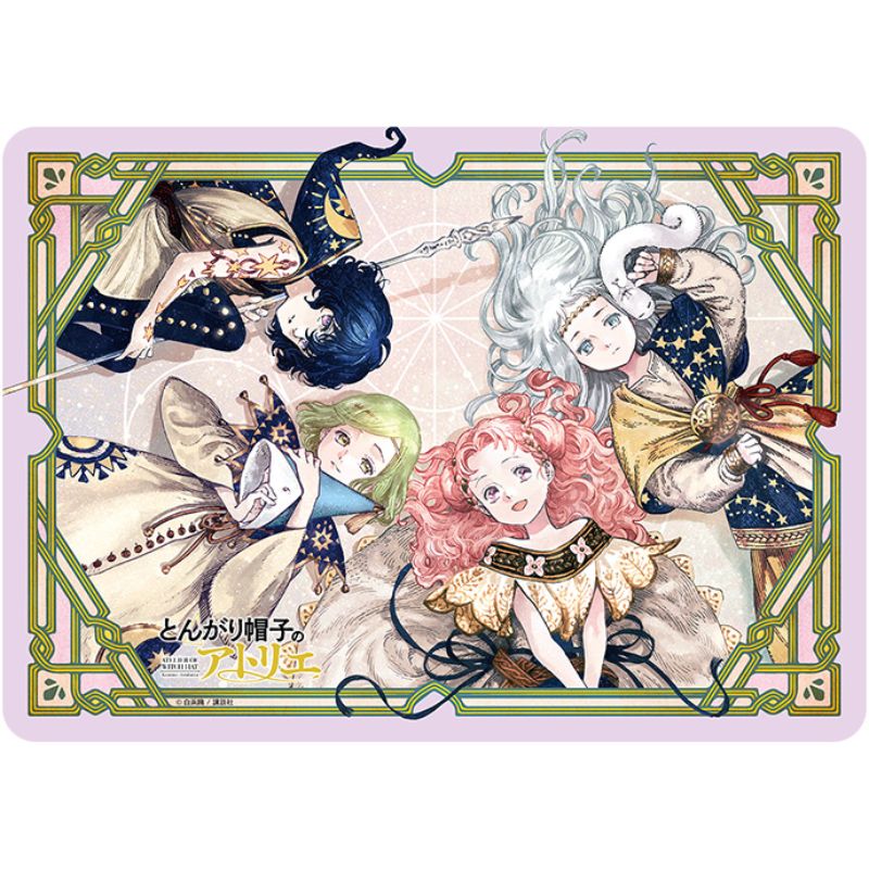(PO) Character Rubber Mat Atelier of Witch Hat Coco & Agott & Tetia & Richeh Witch Ver. Image_1