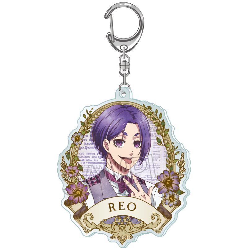 (PO) Blue Lock Vintage Series Acrylic Key Chain -Balloon Bouquet- Mikage Reo Image_1