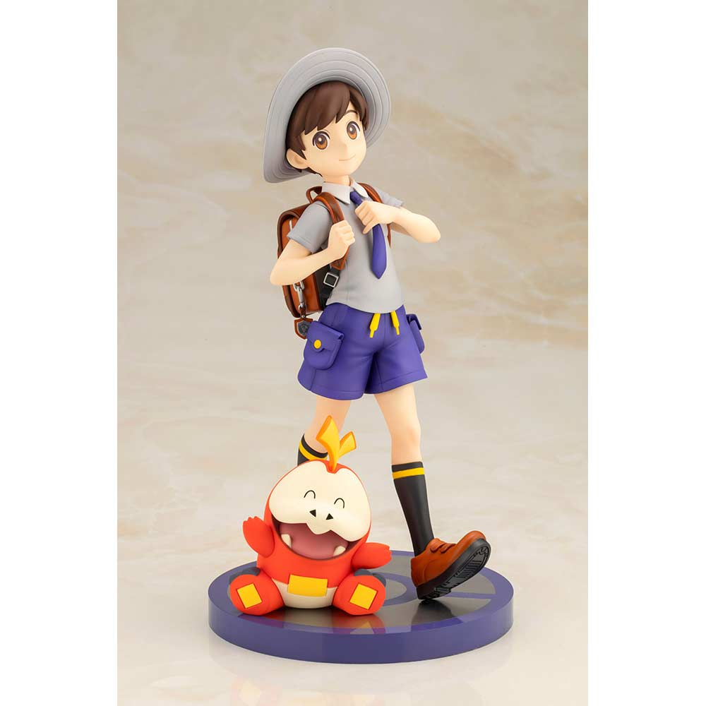 (PO) Pokémon Florian with Fuecoco ARTFX J Statue Image_2