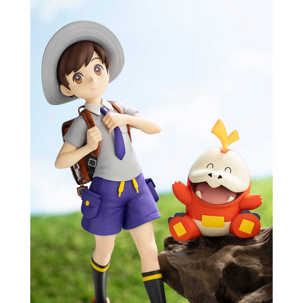 (PO) Pokémon Florian with Fuecoco ARTFX J Statue Image_17
