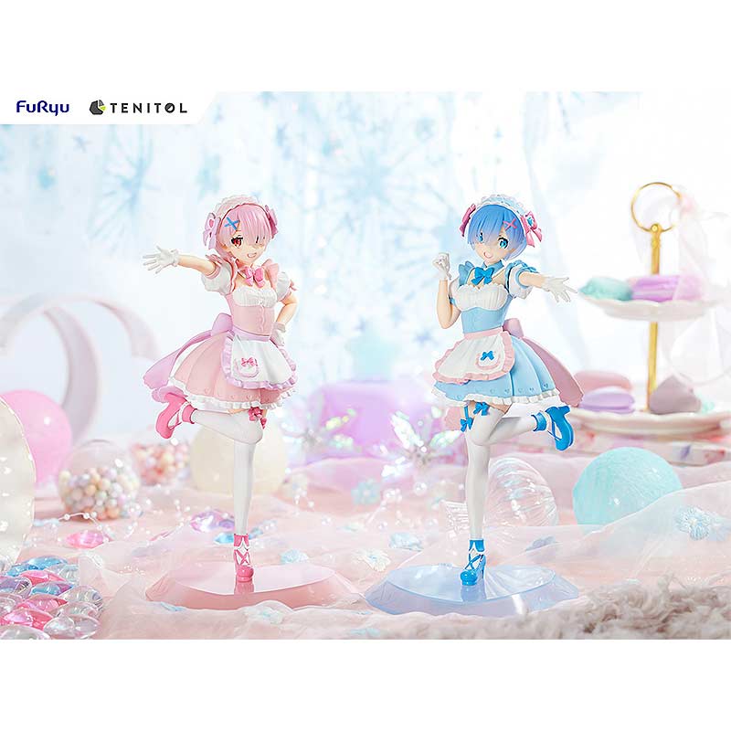 (PO) TENITOL Re:ZERO -Starting Life in Another World- Yumekawa Maid Rem & Ram Set Image_2
