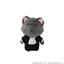 (PO) Bungo Stray Dogs withCAT Plush Key Chain with Eye Mask Akutagawa Ryunosuke Image_1