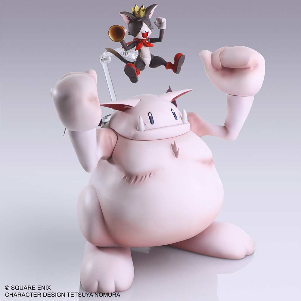 (PO) Final Fantasy VII Bring Arts Cait Sithi & Fat Moogle Image_5