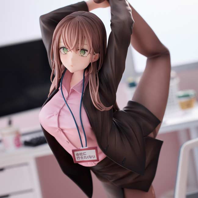 (PO) Surprisingly Bendy OL-chan Who Doesn't Want to Go to Work Pink Ver. Image_1