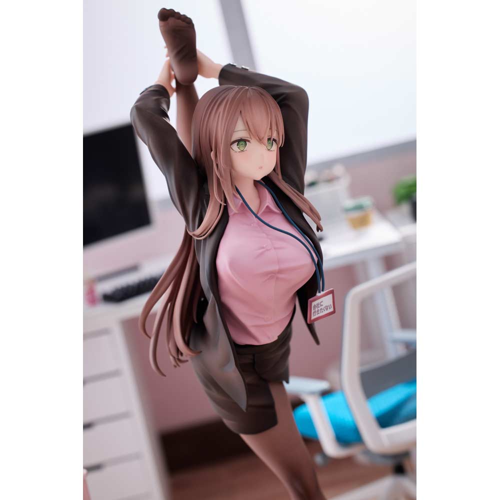 (PO) Surprisingly Bendy OL-chan Who Doesn't Want to Go to Work Pink Ver. Image_17