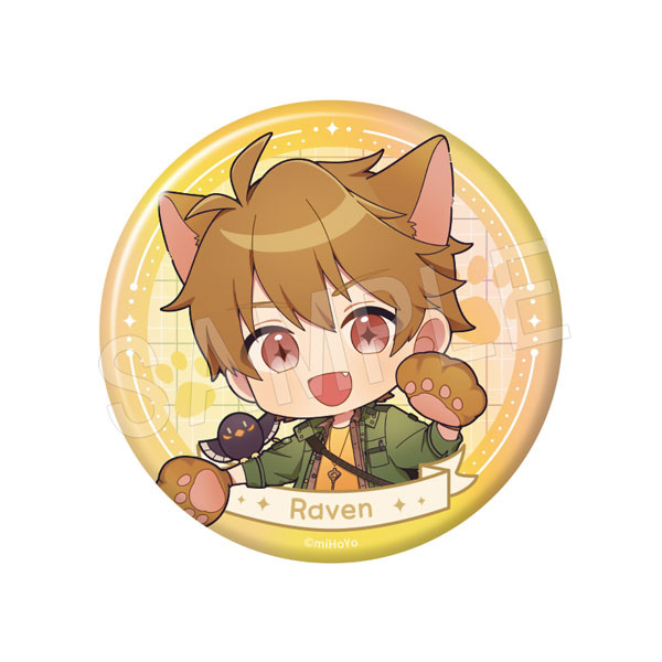 (PO) Tears of Themis Hologram Can Badge Raven Image_1