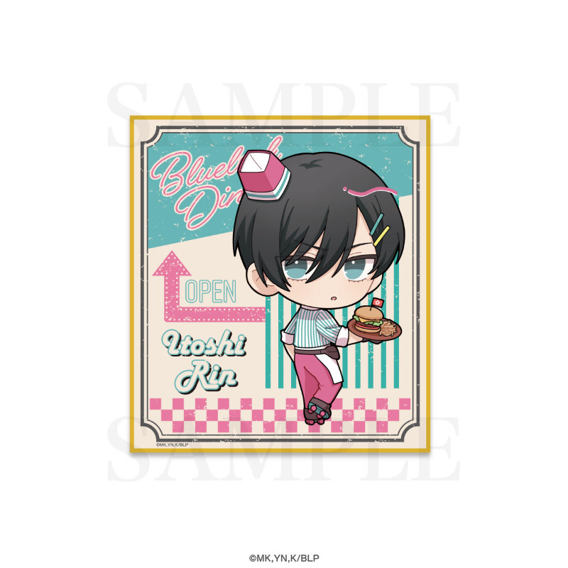 (PO) Blue Lock Blue Lock Diner Mini Shikishi Itoshi Rin Image_1