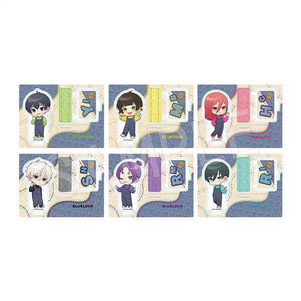 (PO) Blue Lock Trading Acrylic Stand Denim Mini Character Ver. [BOX] Image_1