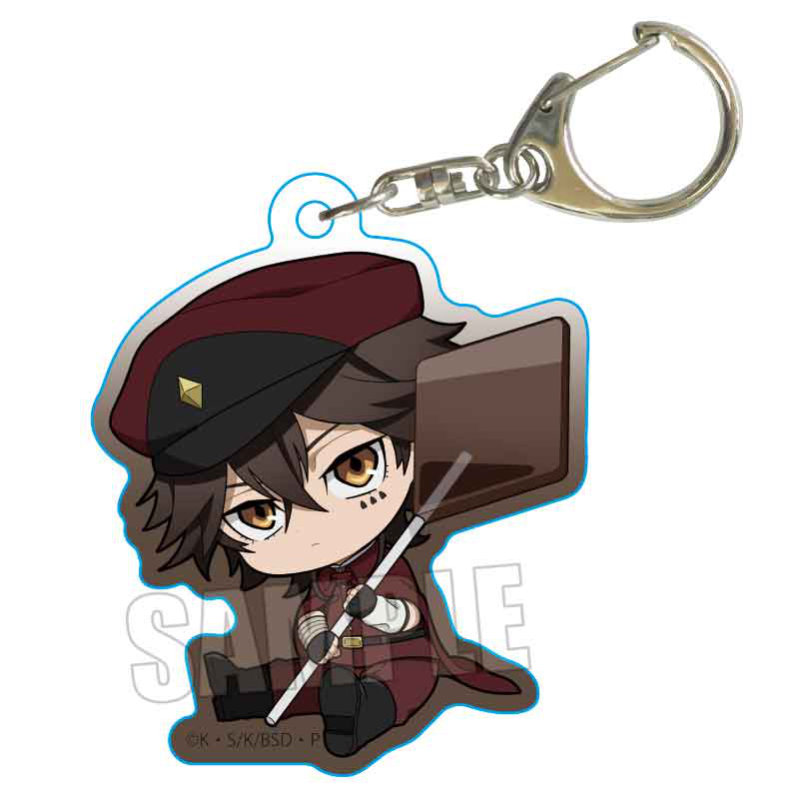 (PO) GyuGyutto Acrylic Key Chain Candy Ver. Bungo Stray Dogs Suehiro Tecchou Image_1