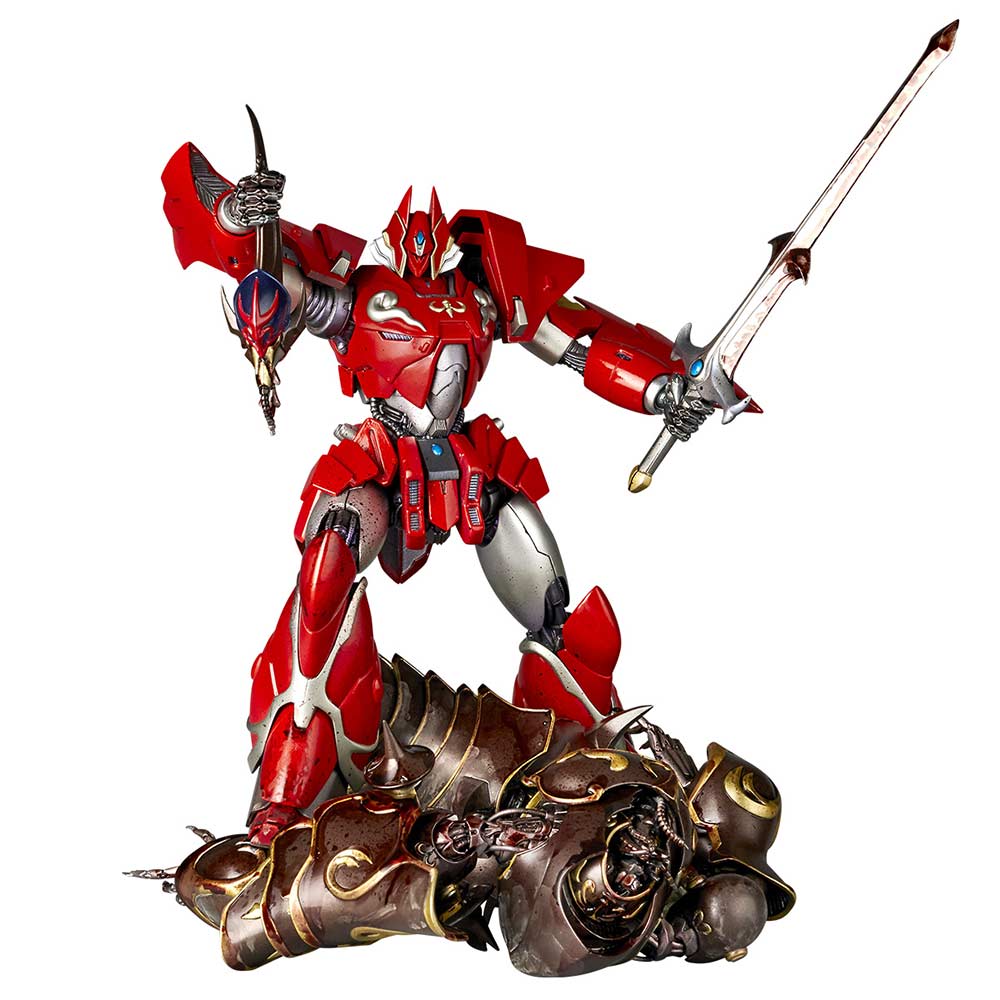 (PO) ARTPLA SCULPTURE WORKS PANZER WORLD GALIENT The Iron Crest - TETSUKYOJIN VS JASHINHEI Image_2