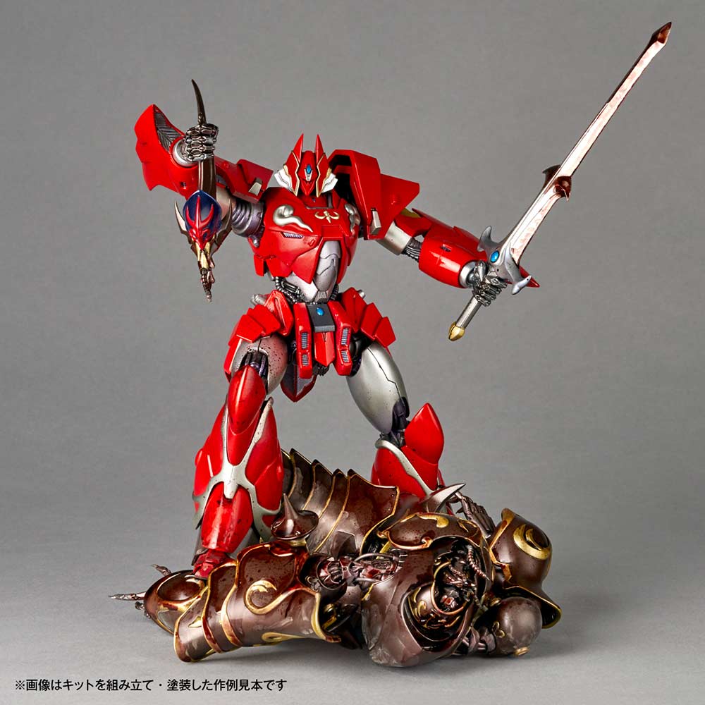 (PO) ARTPLA SCULPTURE WORKS PANZER WORLD GALIENT The Iron Crest - TETSUKYOJIN VS JASHINHEI Image_3