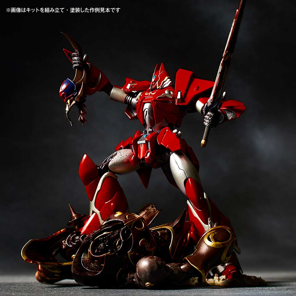 (PO) ARTPLA SCULPTURE WORKS PANZER WORLD GALIENT The Iron Crest - TETSUKYOJIN VS JASHINHEI Image_10