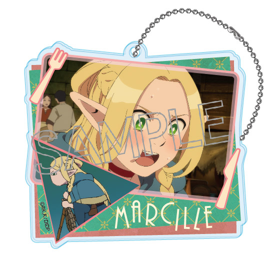 (PO) Delicious in Dungeon Collage Acrylic Key Chain [BOX] Image_3