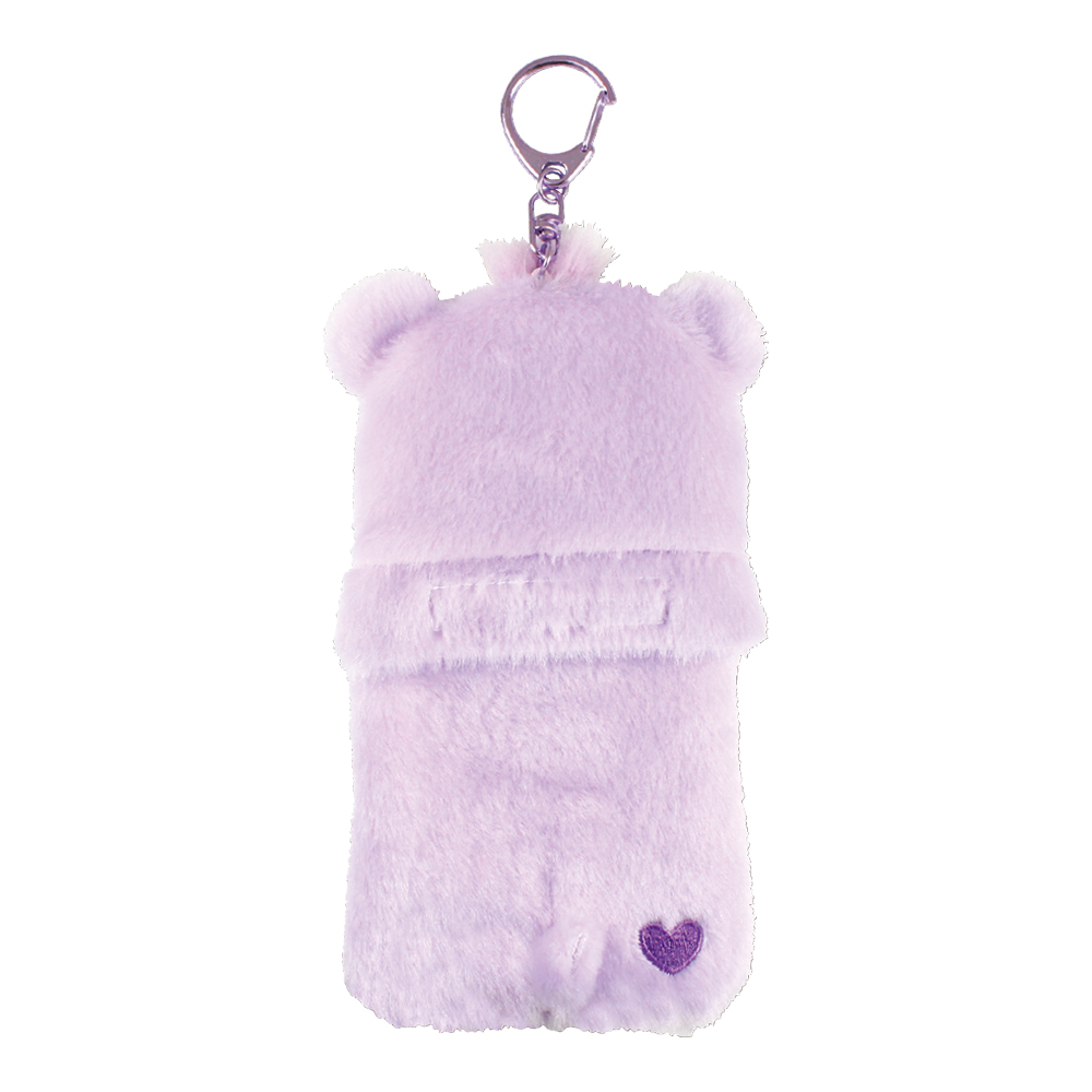 (PO) Care Bears (TM) Plush Photo Key Chain Sweet Dreams Bear Image_2