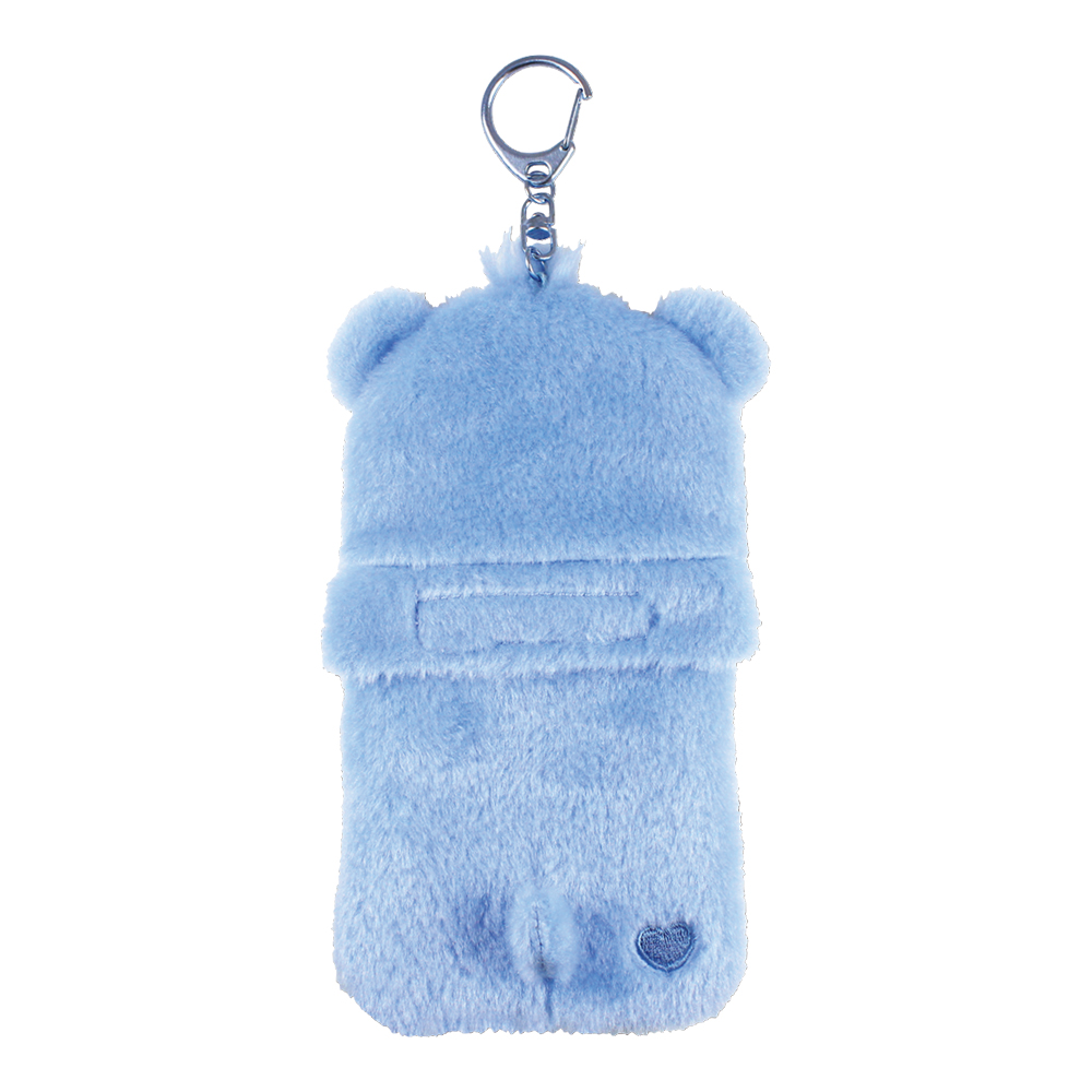 (PO) Care Bears (TM) Plush Photo Key Chain Grumpy Bear Image_2