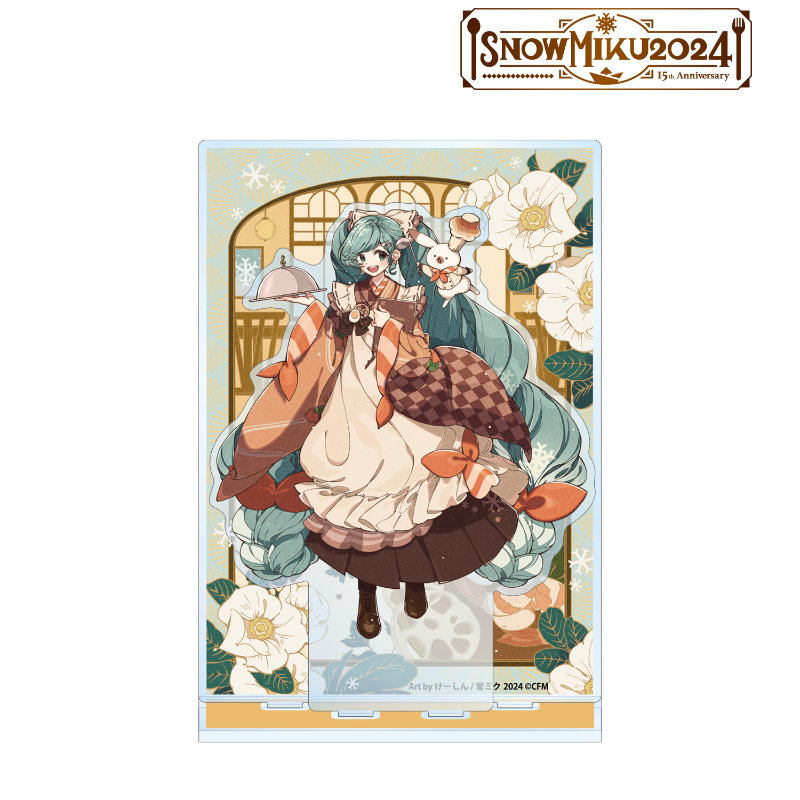 (PO) SNOW MIKU 2024 Snow Miku Art by Keisin Acrylic Diorama Image_2