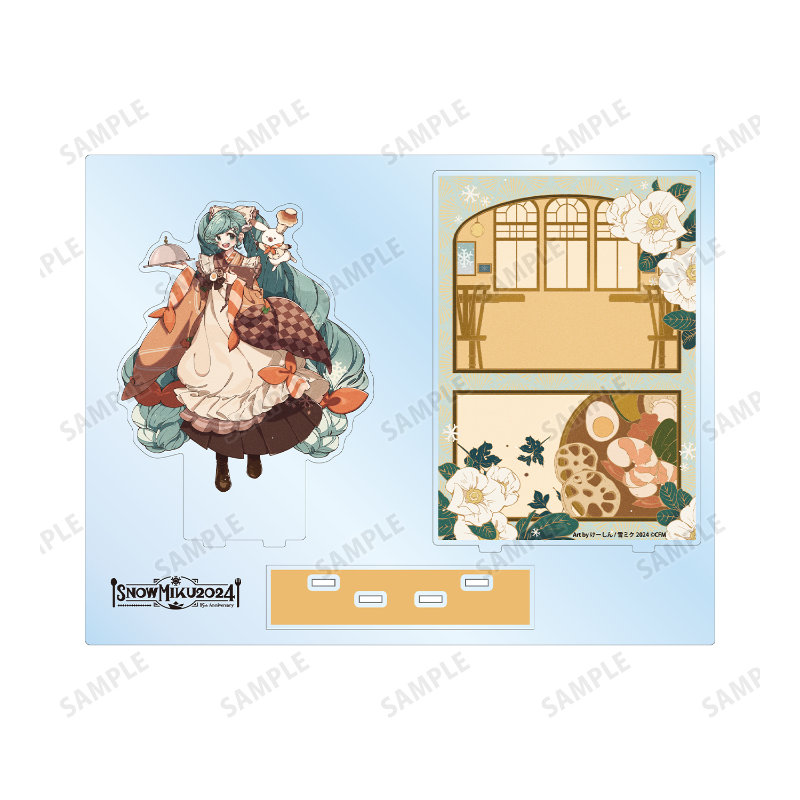 (PO) SNOW MIKU 2024 Snow Miku Art by Keisin Acrylic Diorama Image_3