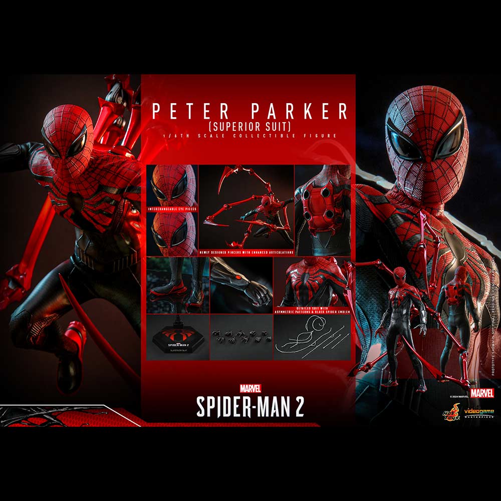 (PO) Videogame Masterpiece VGM61 - Marvel's Spider-Man 2 - Peter Parker (Superior Suit) Image_1