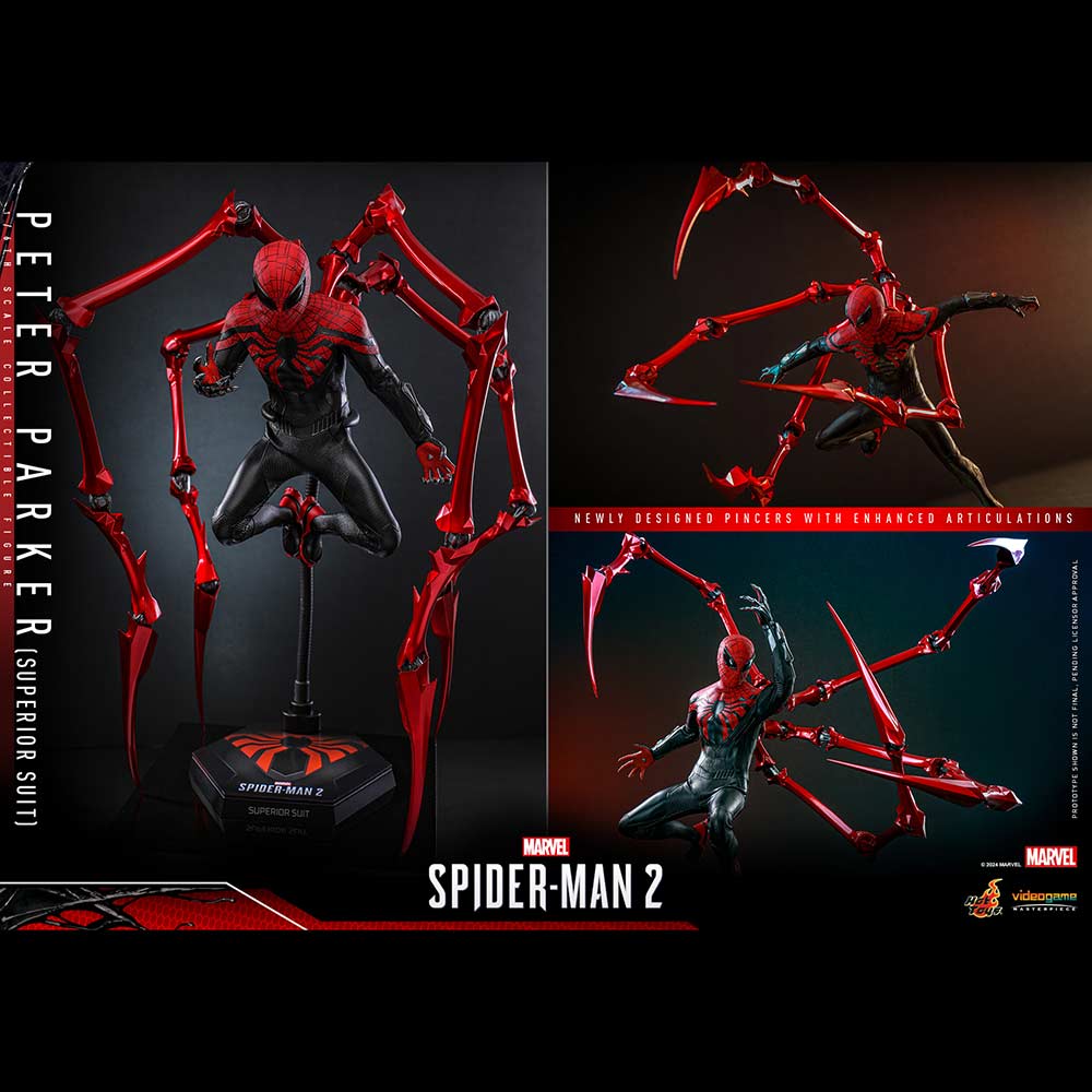 (PO) Videogame Masterpiece VGM61 - Marvel's Spider-Man 2 - Peter Parker (Superior Suit) Image_6
