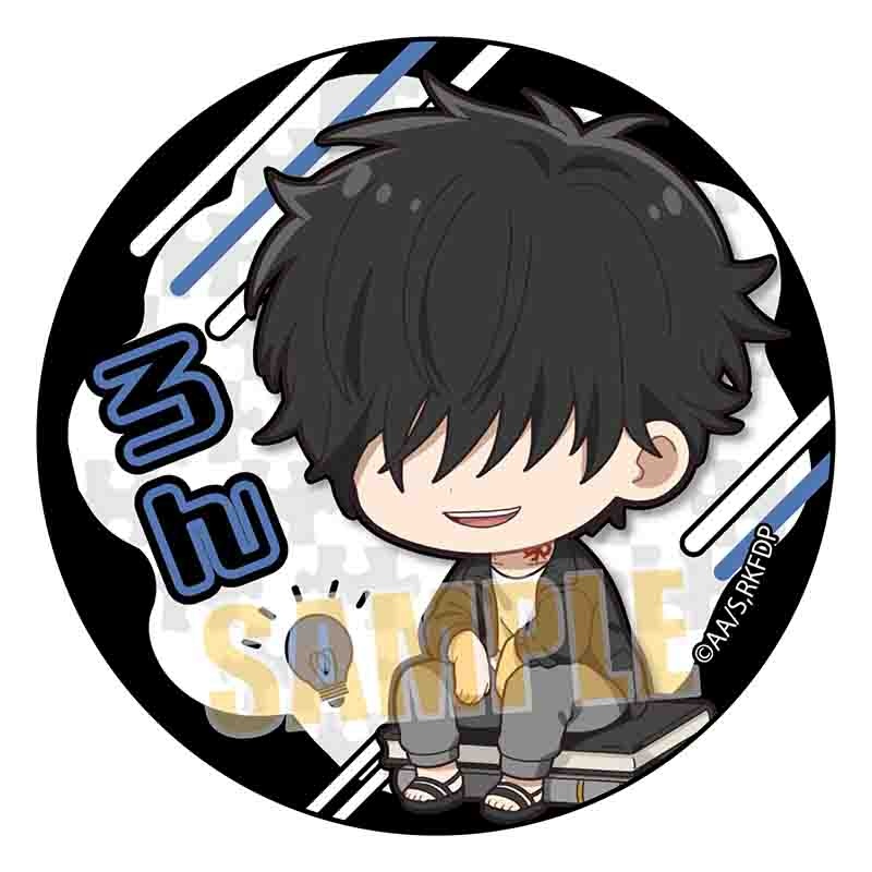 (PO) Trading Can Badge Ron Kamonohashi: Deranged Detective Nayamun [BOX] Image_2