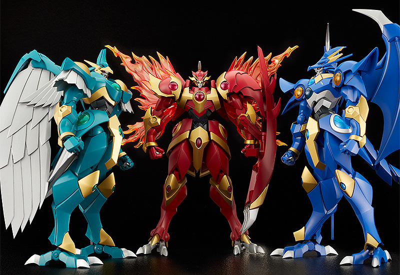 (PO) MODEROID Magic Knight Rayearth - The Three Mashin Set Image_2
