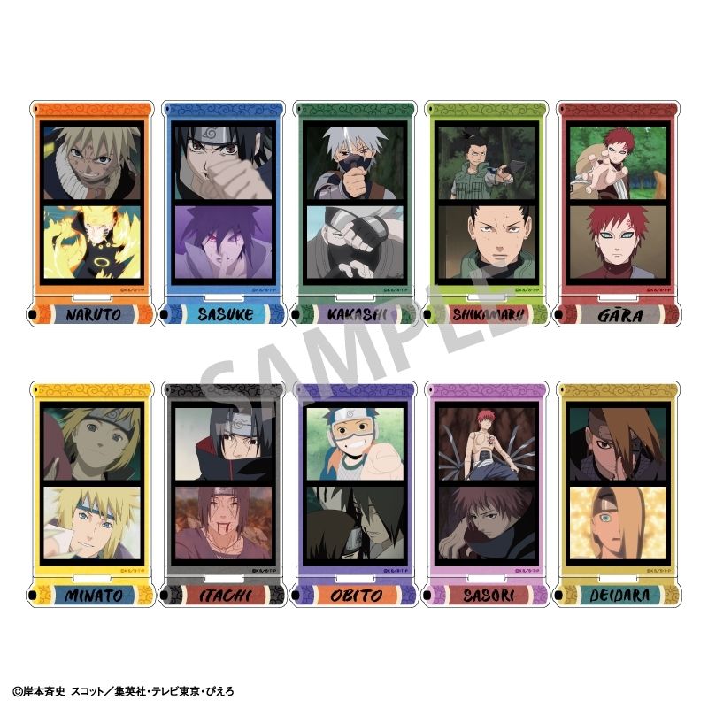(PO) NARUTO Trading Acrylic Stand Scenes [BOX] Image_1