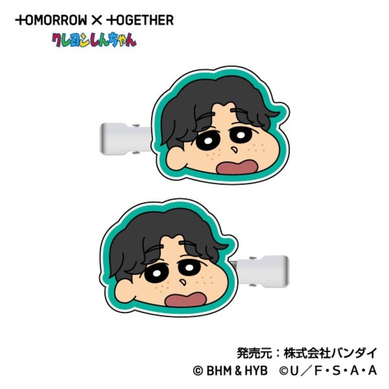 (PO) Bangs Clip TOMORROW X TOGETHER Crayon Shin-chan 05 HUENINGKAI Image_1