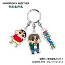 (PO) Triple Acrylic Key Chain TOMORROW X TOGETHER Crayon Shin-chan 03 BEOMGYU Image_1