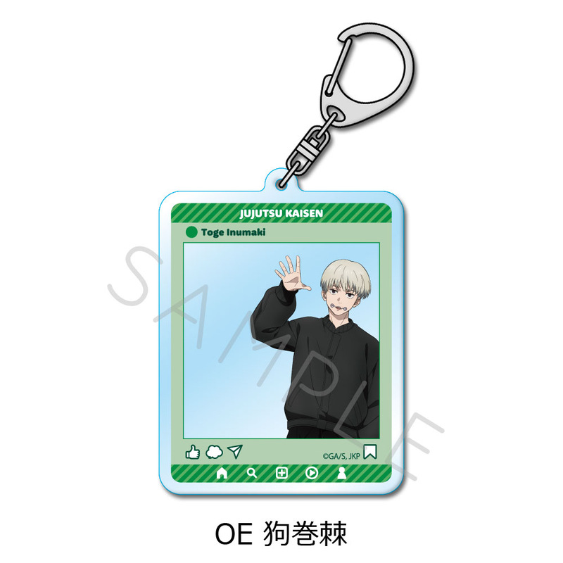(PO) Jujutsu Kaisen Season 2 Vol. 3 Acrylic Key Chain OE Inumaki Toge Image_1
