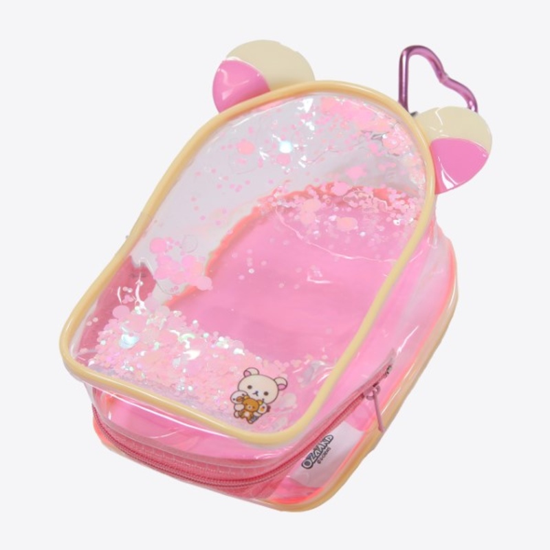 (PO) Kirakira Plush Pouch Rilakkuma Korilakkuma Image_3