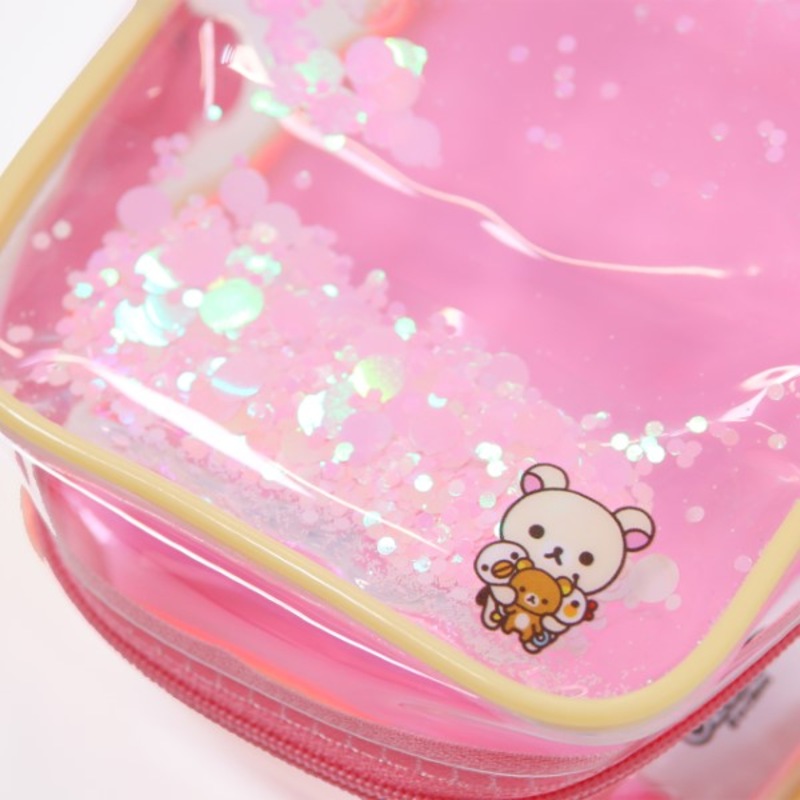 (PO) Kirakira Plush Pouch Rilakkuma Korilakkuma Image_4