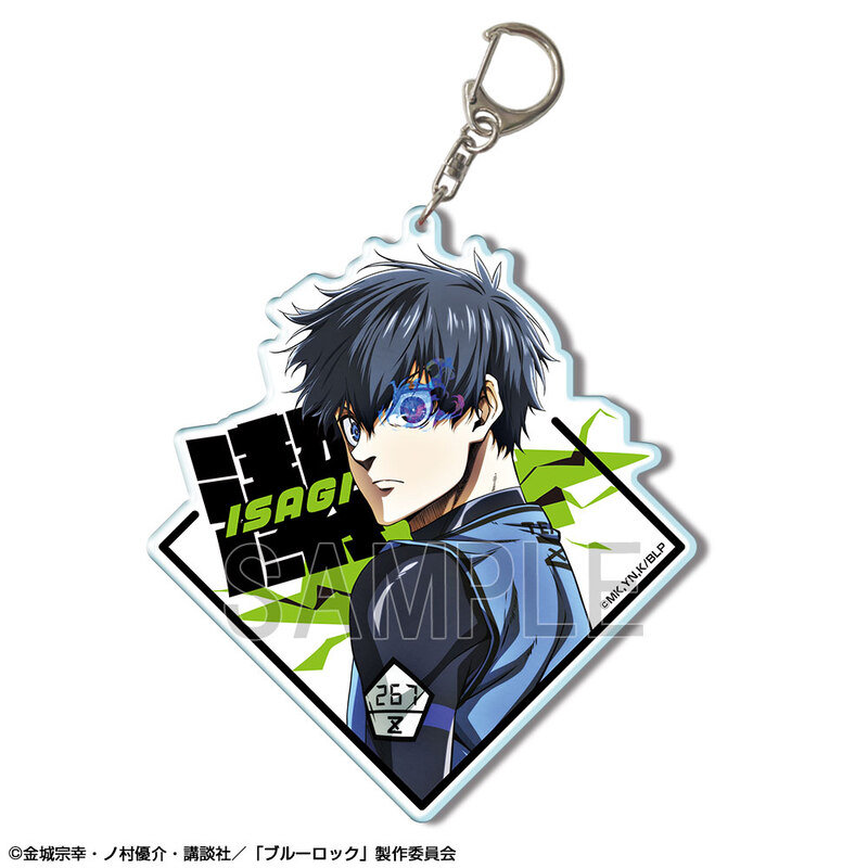(PO) Blue Lock -Episode Nagi- The Movie Big Acrylic Key Chain Design 01 Isagi Yoichi Image_1