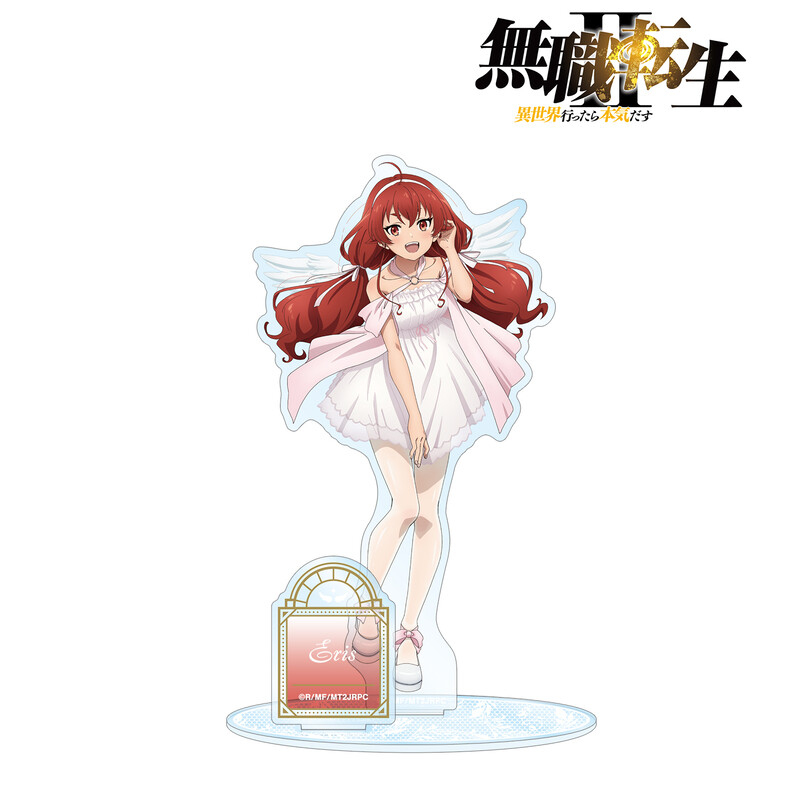 (PO) Mushoku Tensei II: Jobless Reincarnation Original Illustration Eris Boreas Greyrat Angel Ver. Big Acrylic Stand with Parts Image_2