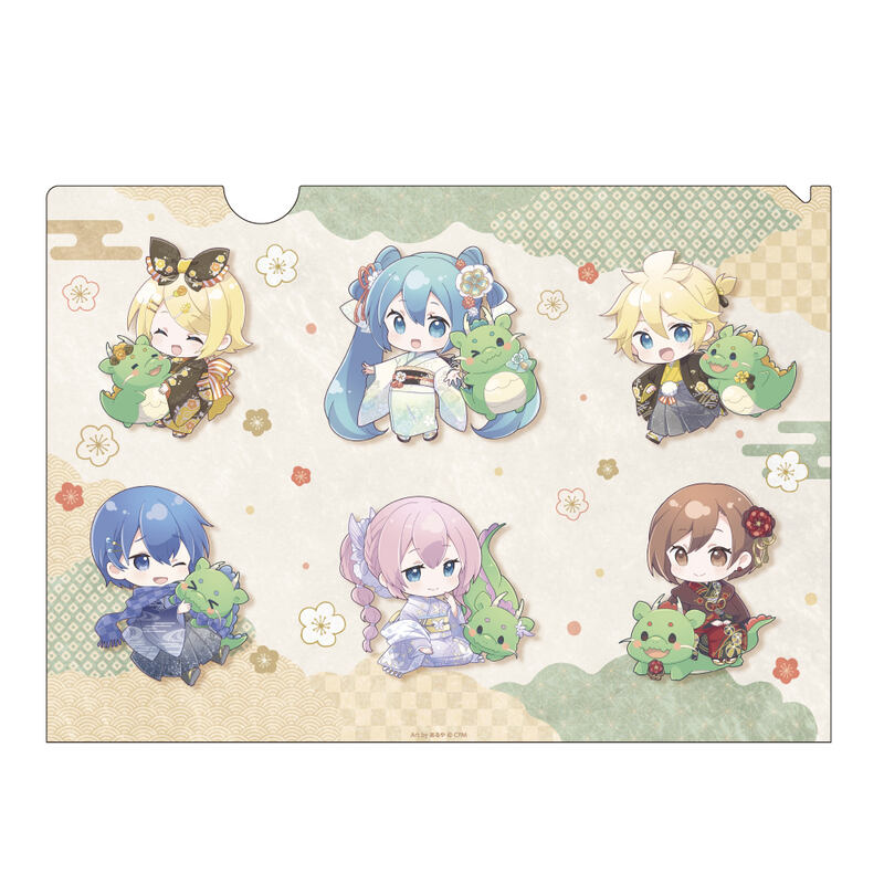 (PO) Hatsune Miku New Year SHOP 2024 Clear File Image_2