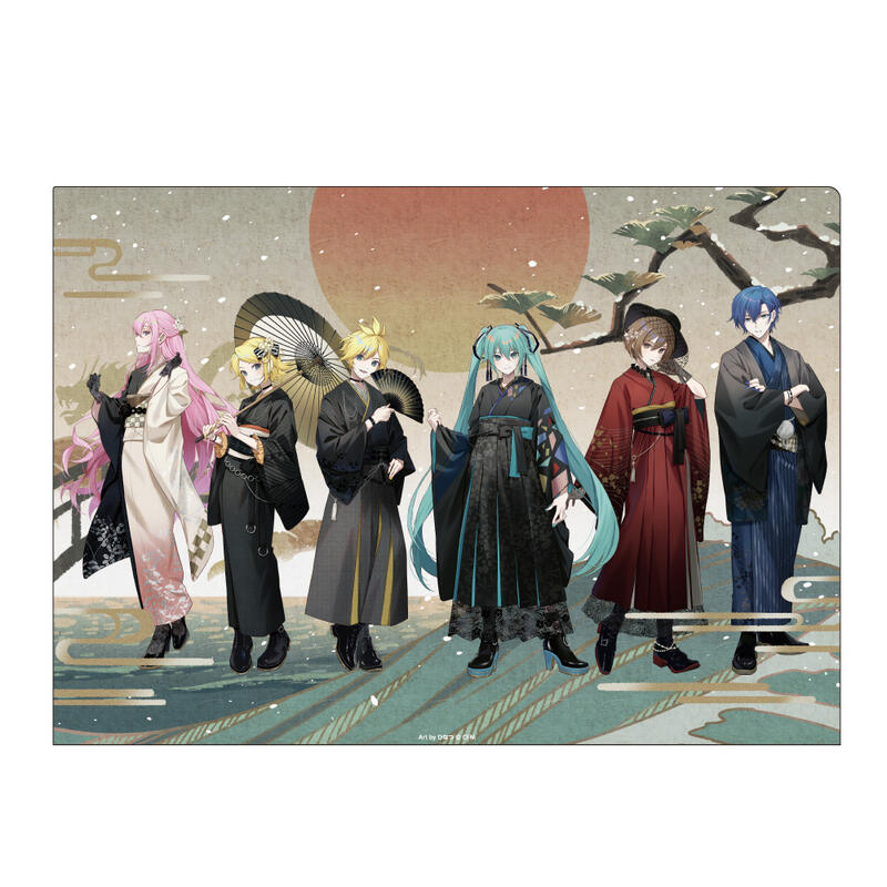(PO) Hatsune Miku New Year SHOP 2024 Clear File Image_3