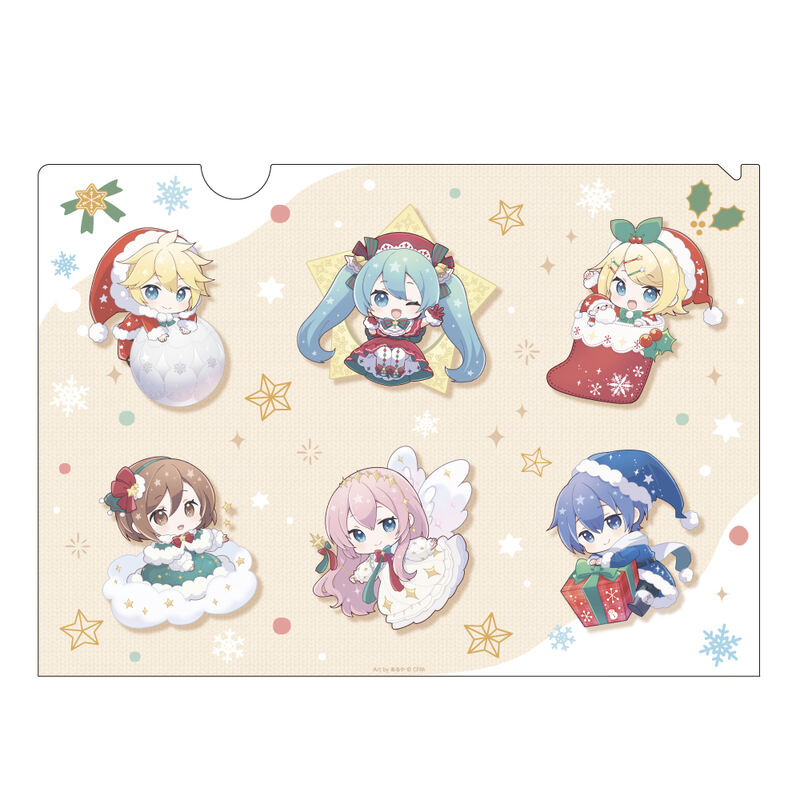 (PO) Hatsune Miku Xmas SHOP 2023 Clear File Image_2