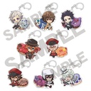 (PO) Bungo Stray Dogs Trading Acrylic Key Chain Chara Peko Donut [BOX] Image_1