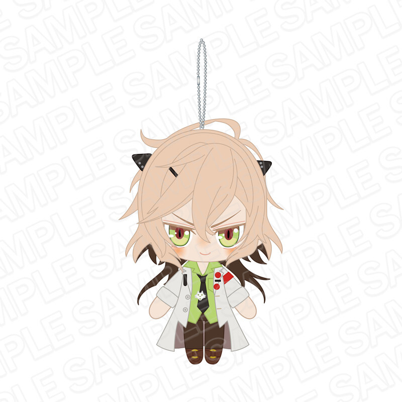 (PO) Collar x Malice -deep cover- The Movie Plush Key Chain Shiraishi Kageyuki Image_1