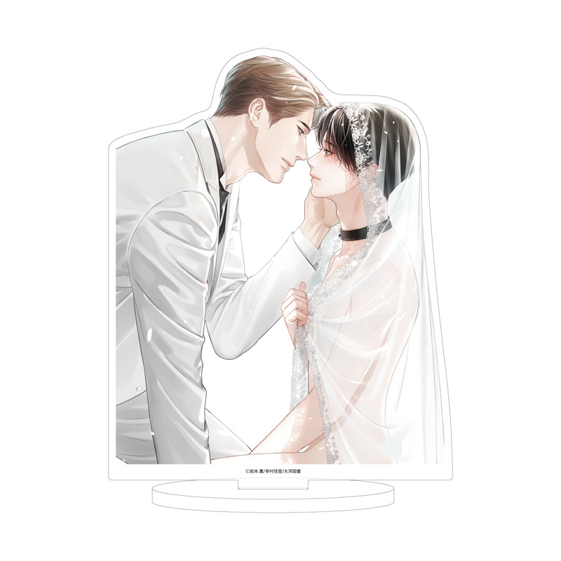 (PO) Acrylic Stand Alpha no Hanayome Kyomei Renjo 01 Shutou Keiki & Emori Riku A (Official Illustration) Image_1