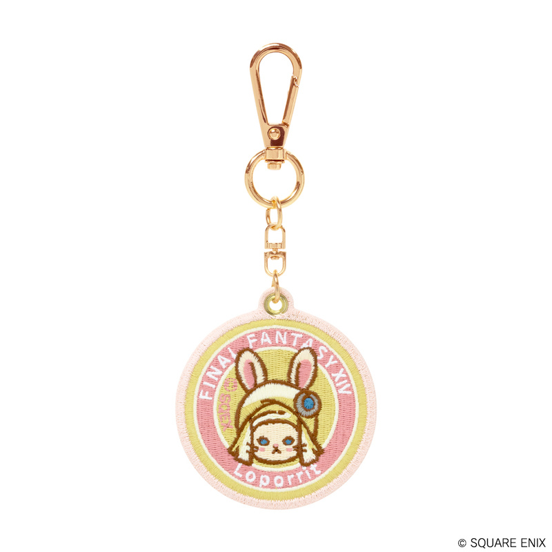 (PO) Final Fantasy XIV Patch Key Chain Moogle & Loporrit Image_2