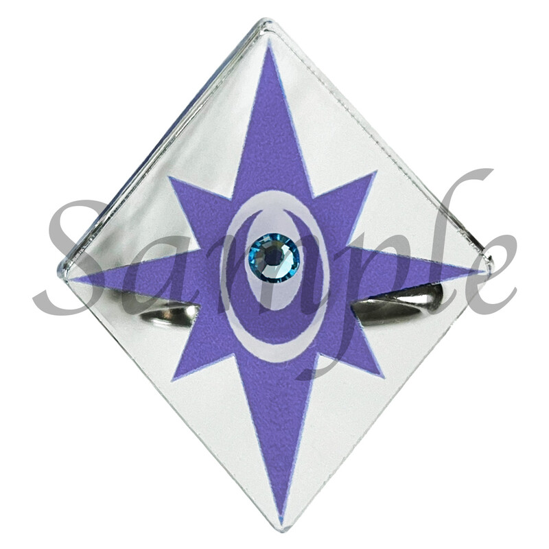 (PO) A Sign of Affection Itsuomi Tattoo Motif Acrylic Ring Image_1